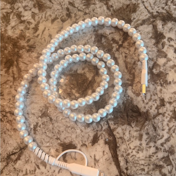 Other - Pearl Beaded Charging Cable